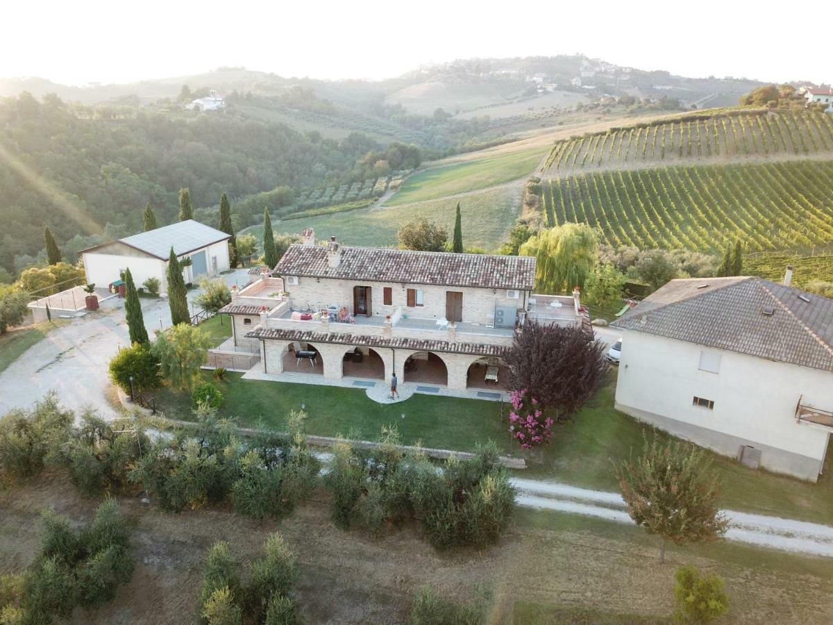 Agriturismo Alla Solagna Колли-дель-Тронто Экстерьер фото