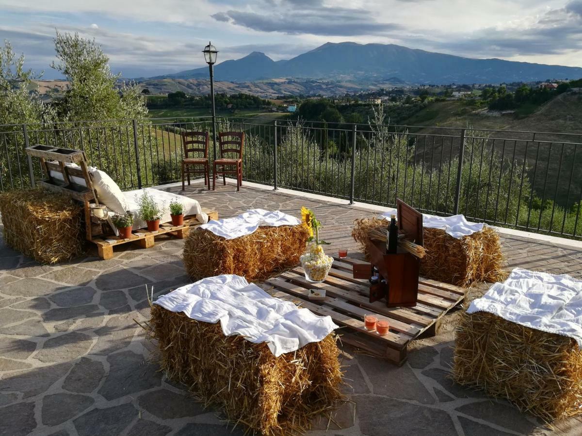 Agriturismo Alla Solagna Колли-дель-Тронто Экстерьер фото