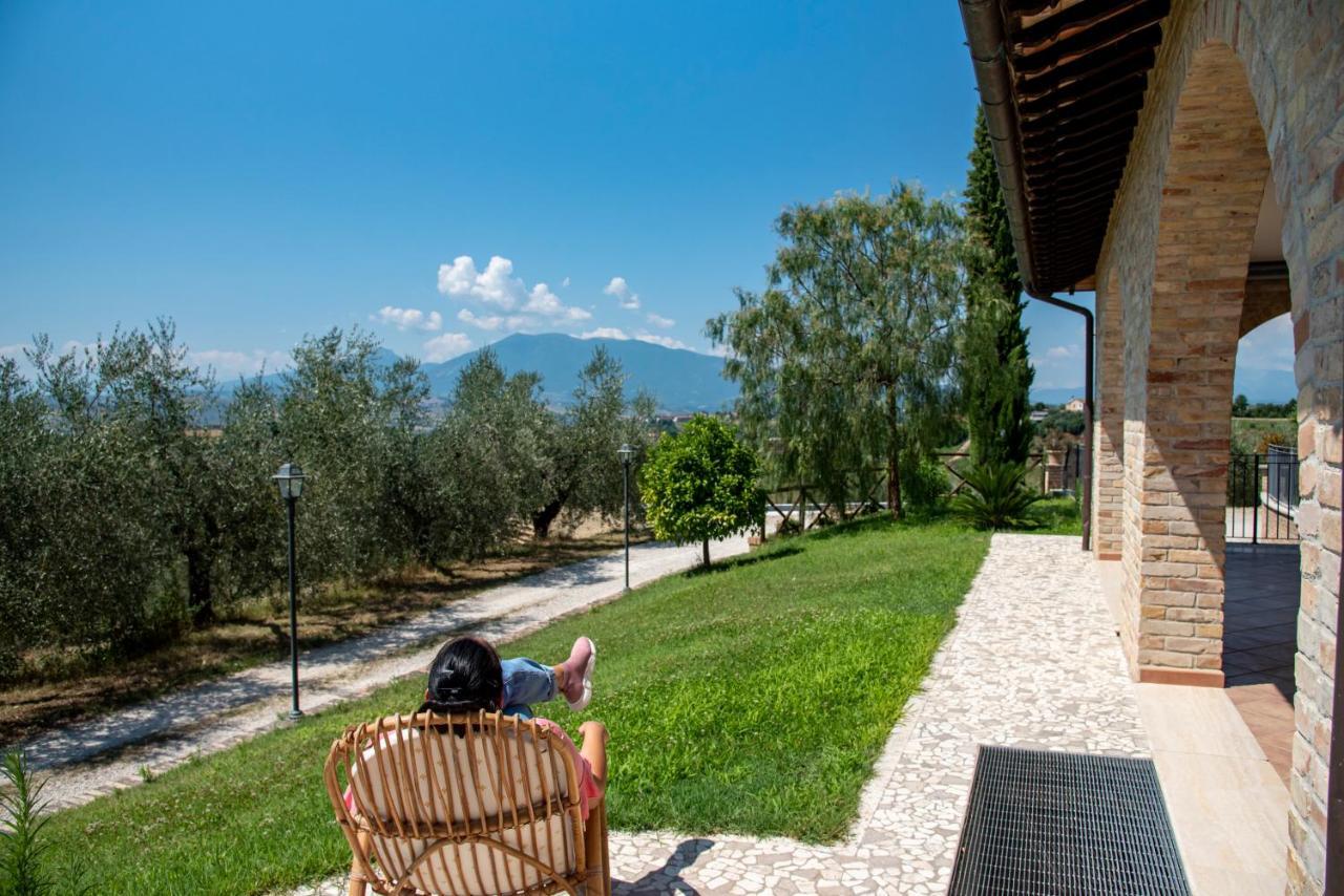 Agriturismo Alla Solagna Колли-дель-Тронто Экстерьер фото