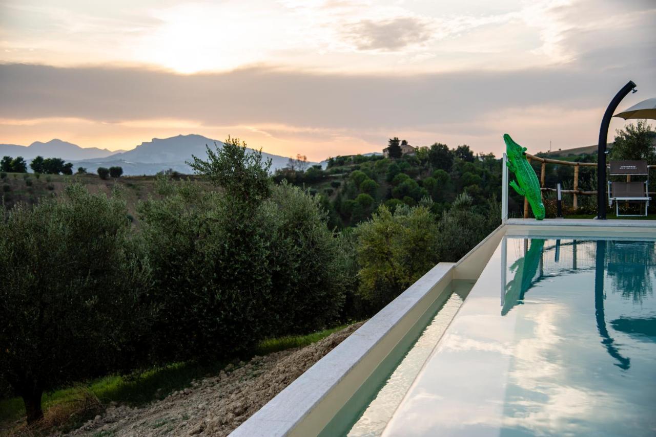 Agriturismo Alla Solagna Колли-дель-Тронто Экстерьер фото