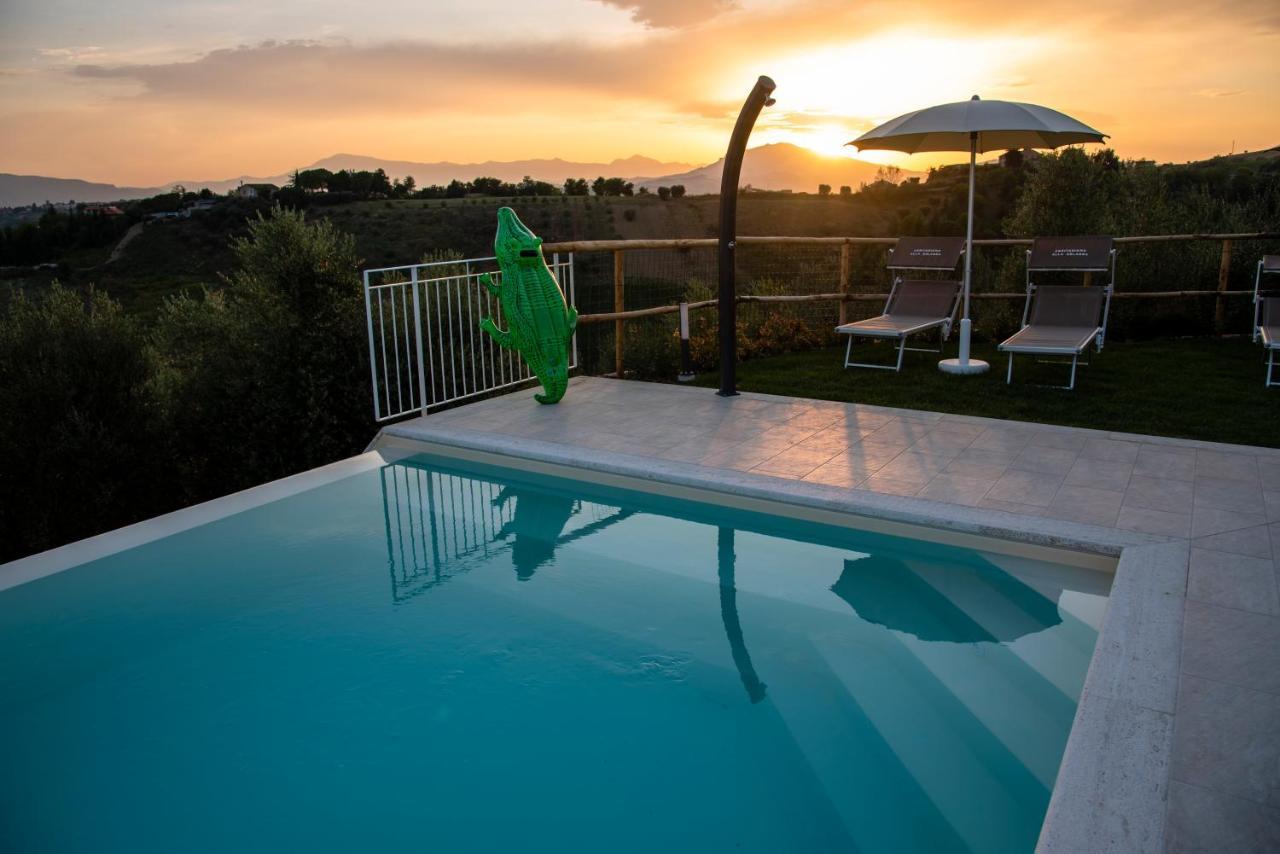 Agriturismo Alla Solagna Колли-дель-Тронто Экстерьер фото